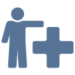 Healthcare icon - employment benefit